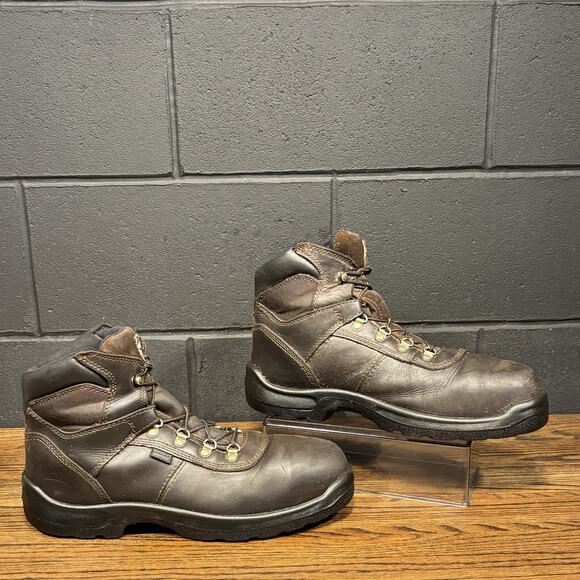 Irish Setter 83617 Brown Leather Waterproof Soft Toe Work Boots Men’s 13 EE - Picture 2 of 8